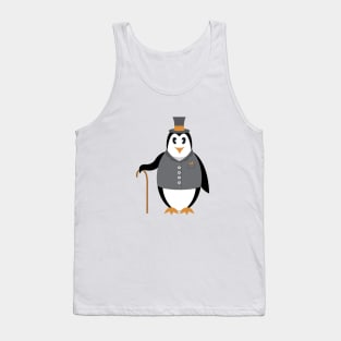 The Gentleman Penguin Tank Top